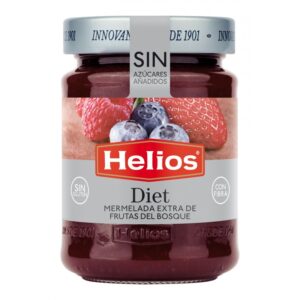 Helios erdei gyümölcsös extradzsem édesítőszerrel