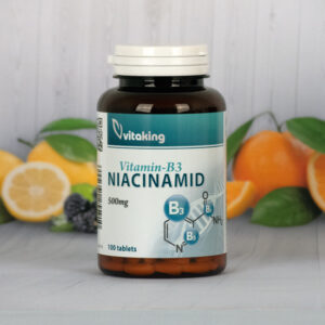 VitaKing B3-Vitamin Niacinamid 500mg 100 tabletta
